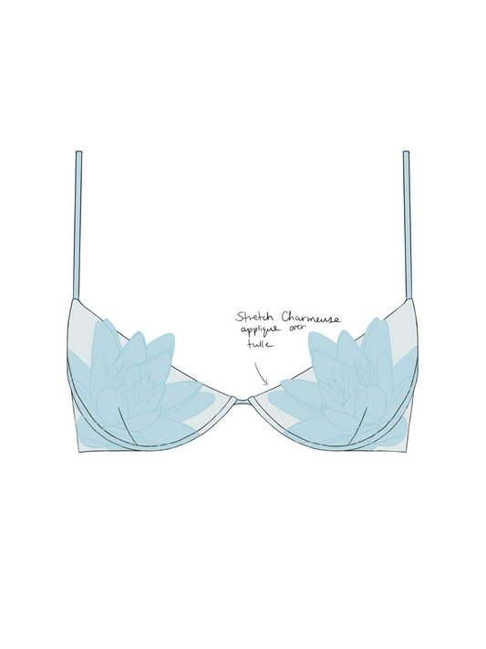 Lillies Plunge Bra